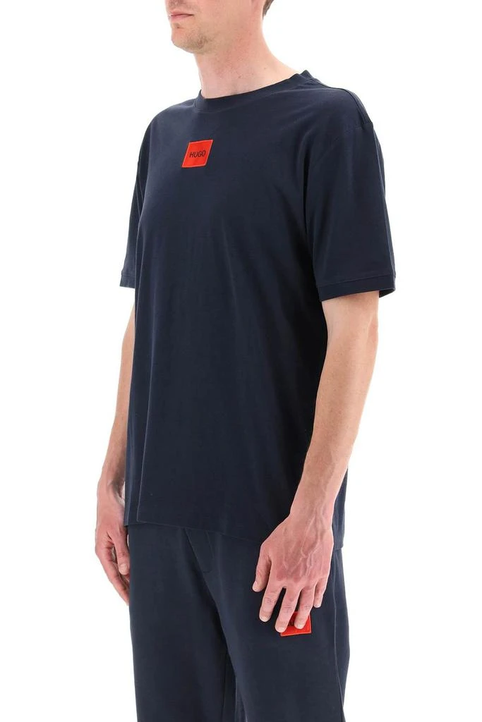 Hugo Boss Hugo Boss Logo Label Jersey T-Shirt 4