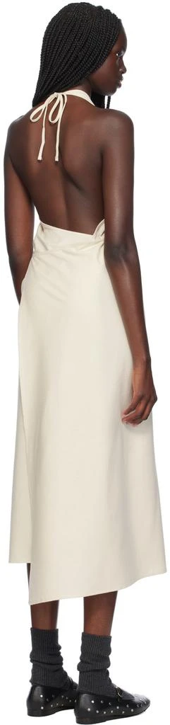 Baserange Off-White Apron Midi Dress 3