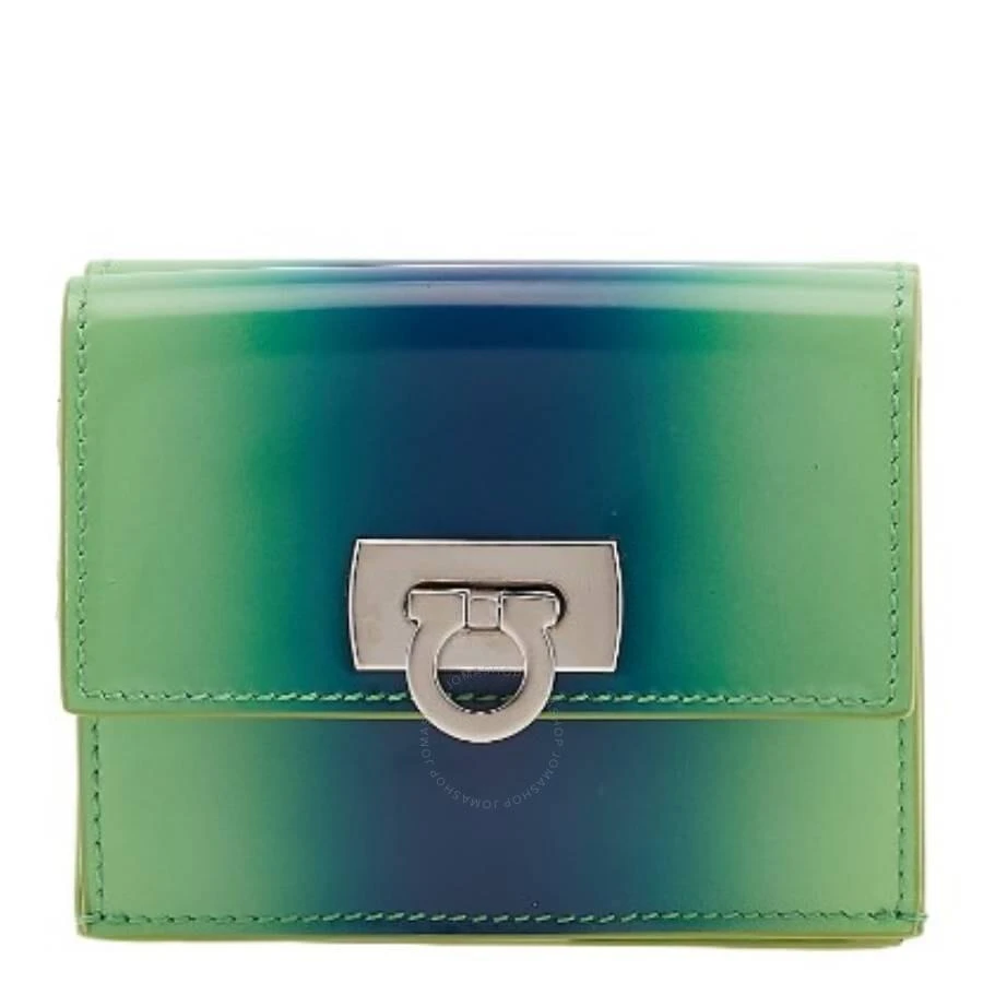 Salvatore Ferragamo Ferragamo Gancini Clasp Wanda Compact Wallet 1