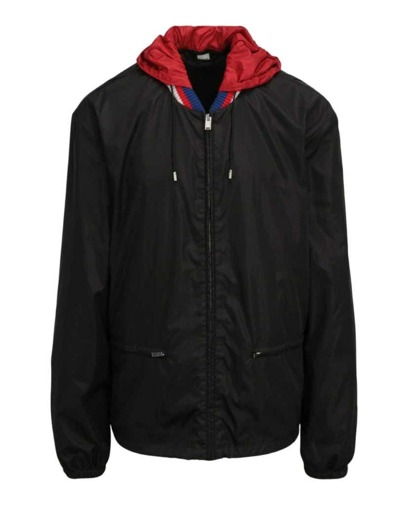 Gucci Hooded Nylon Jacket 1