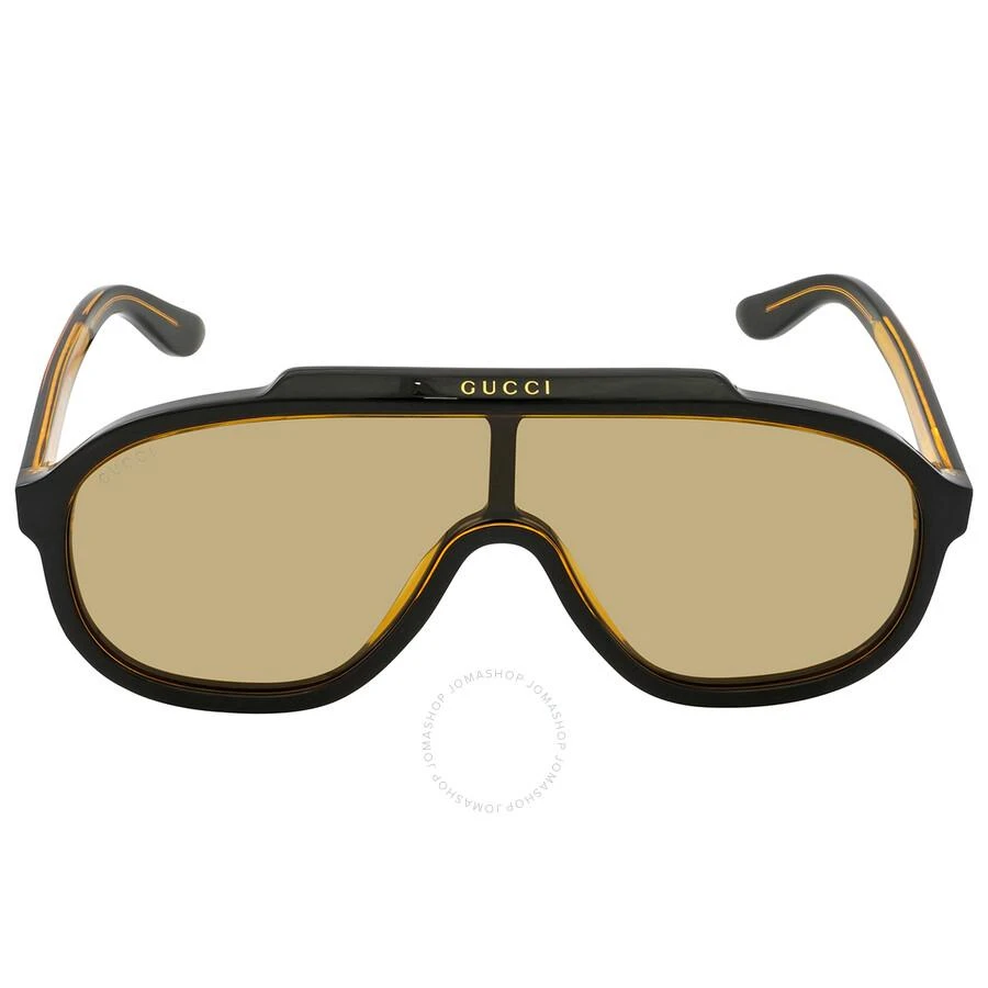 Gucci Yellow Pilot Men's Sunglasses GG1038S 003 99 1