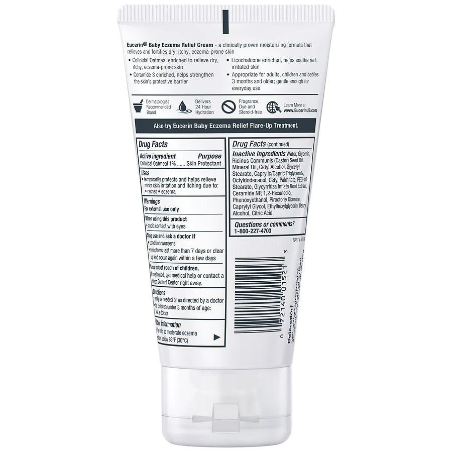 Eucerin Eczema Relief Body Cream Fragrance Free 2
