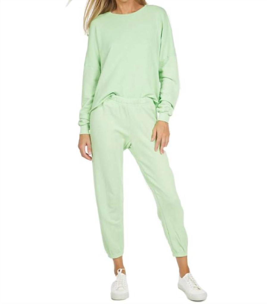 Michael Lauren Travis Crop Pullover