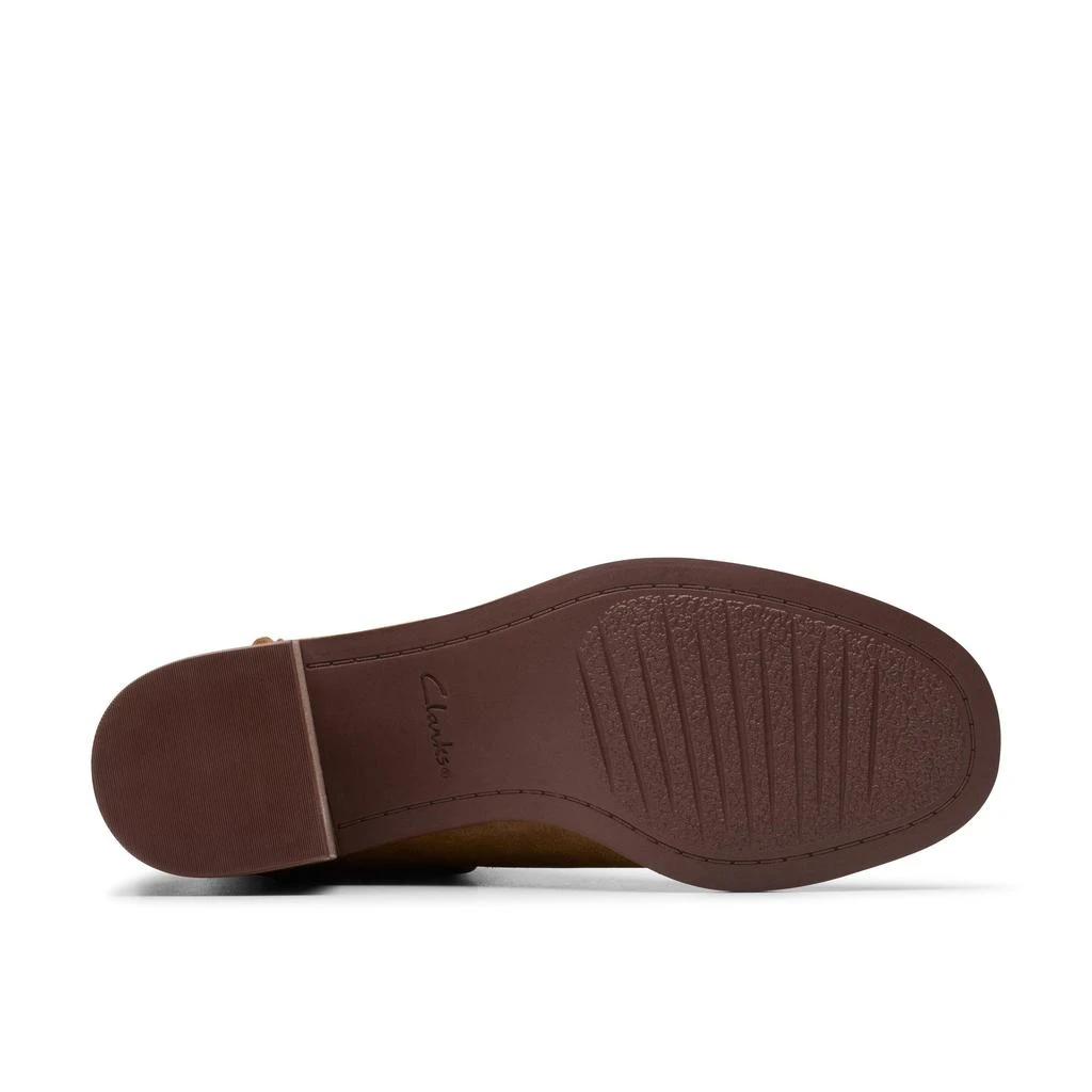 Clarks Chamberly Top in Brown Suede 3