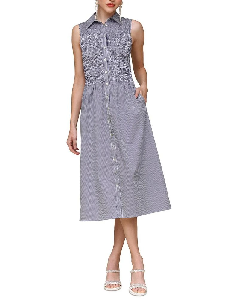 Bagatelle Pinstripe Dress 1