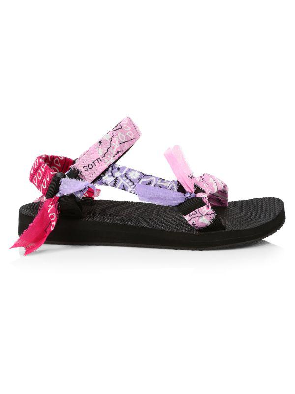 Arizona Love Trekky Colorblock Bandanna Sandals