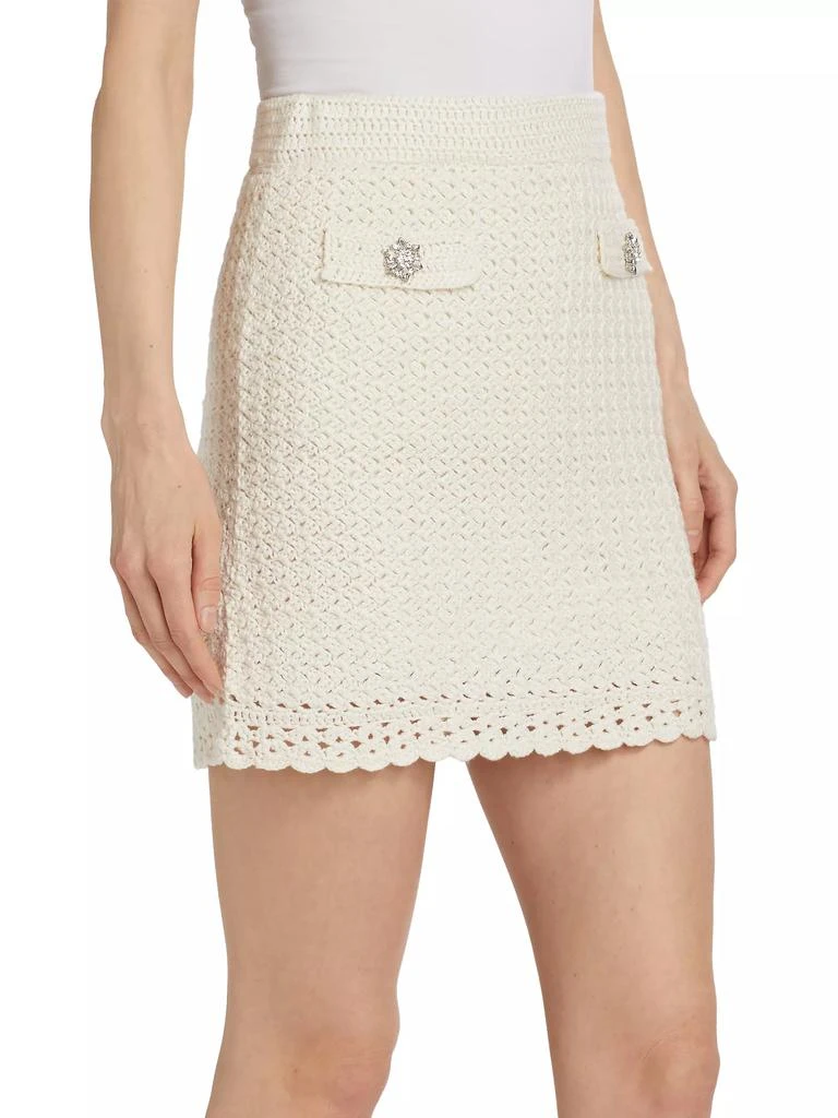 Generation Love Emilia Crochet Miniskirt 4