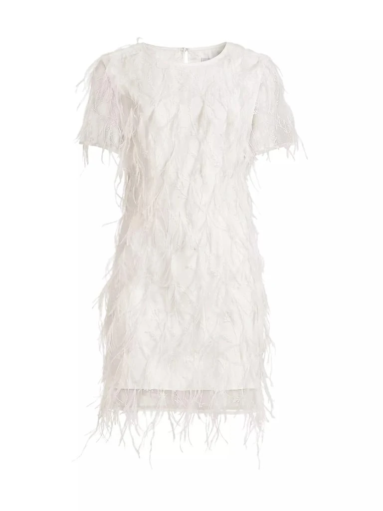 Milly Rana Feather Shift Dress 1