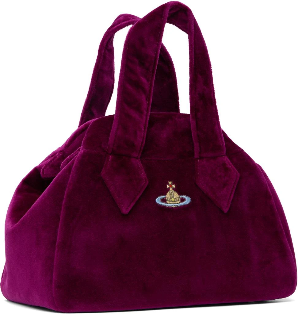Vivienne Westwood Purple Medium Yasmine Bag 2