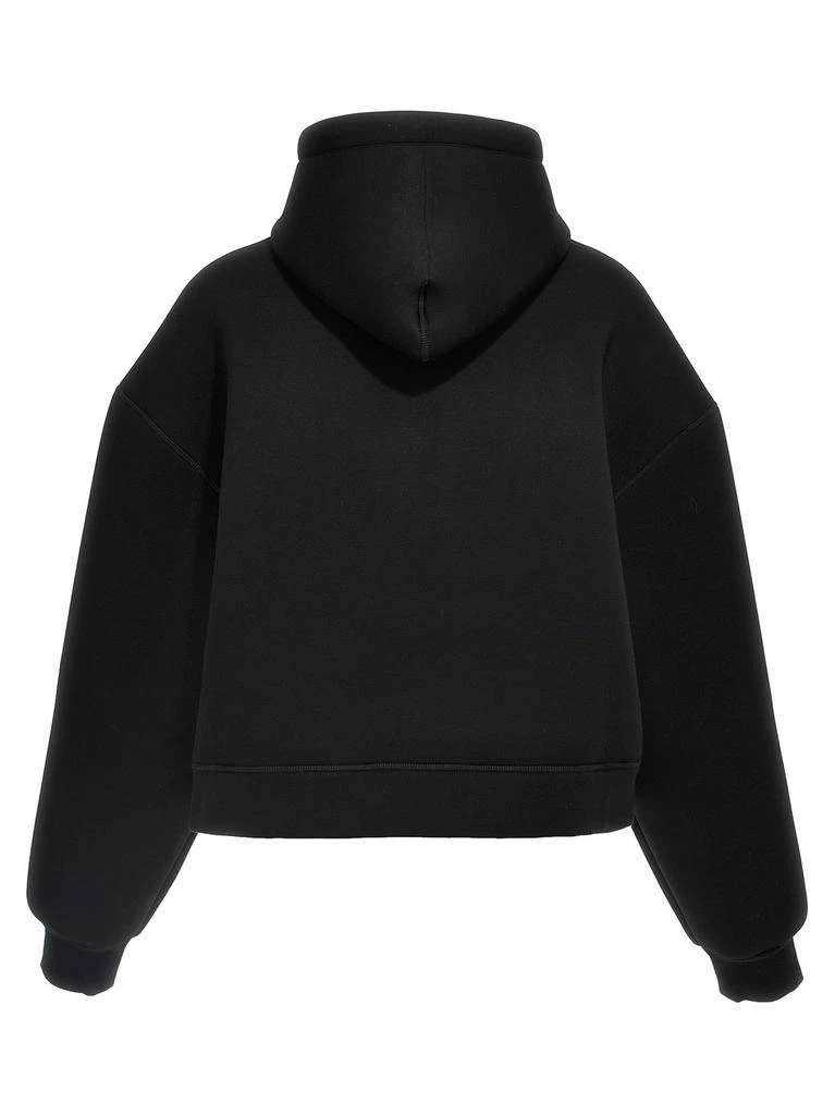 WARDROBE.NYC WARDROBE.NYC Bonded Drawstring Zip-Up Hoodie 2