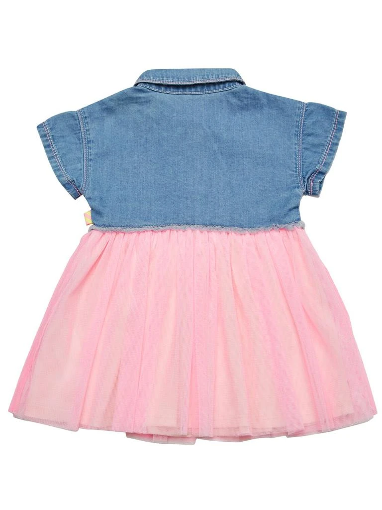 BILLIEBLUSH Cotton & Tulle Dress W/diaper Cover 3