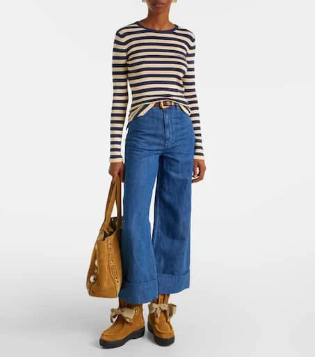 Valentino Snowish studded suede ankle boots 3