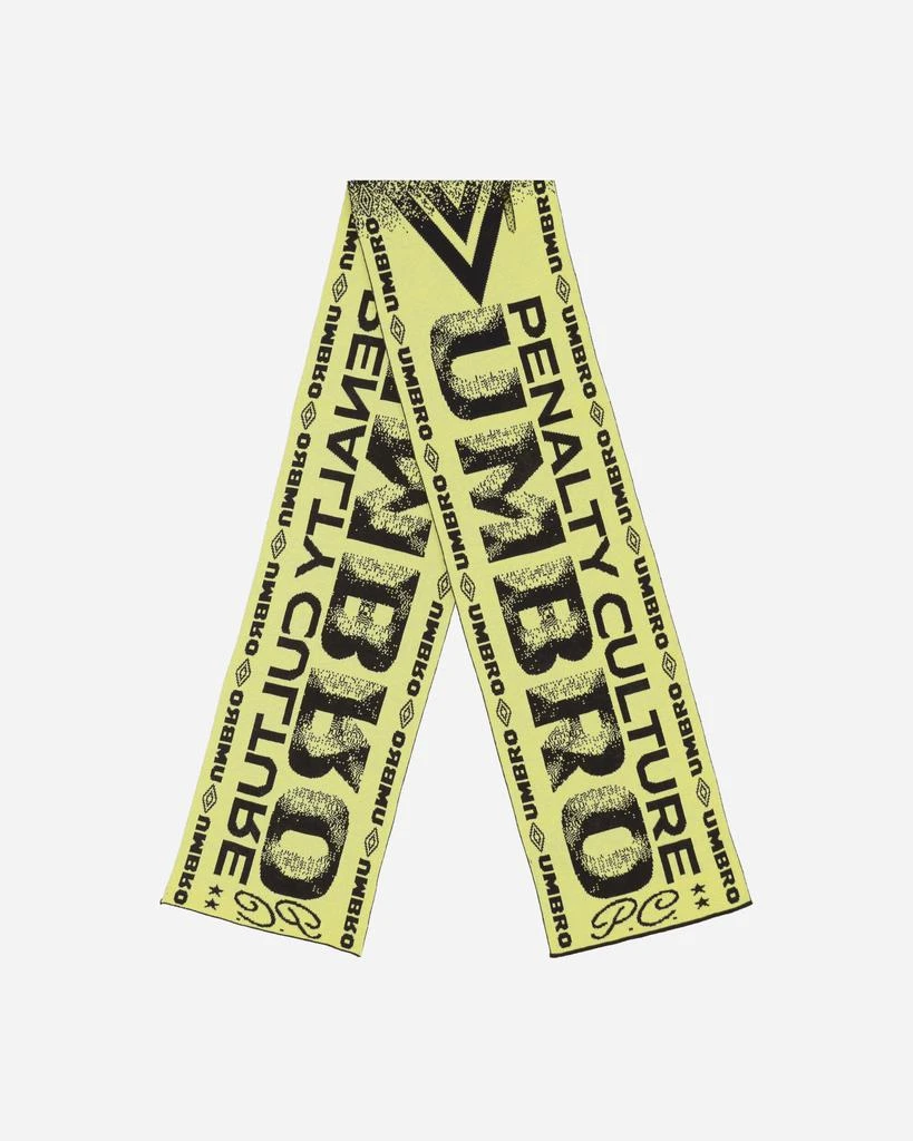 Umbro Eyes Scarf Black / Yellow 3