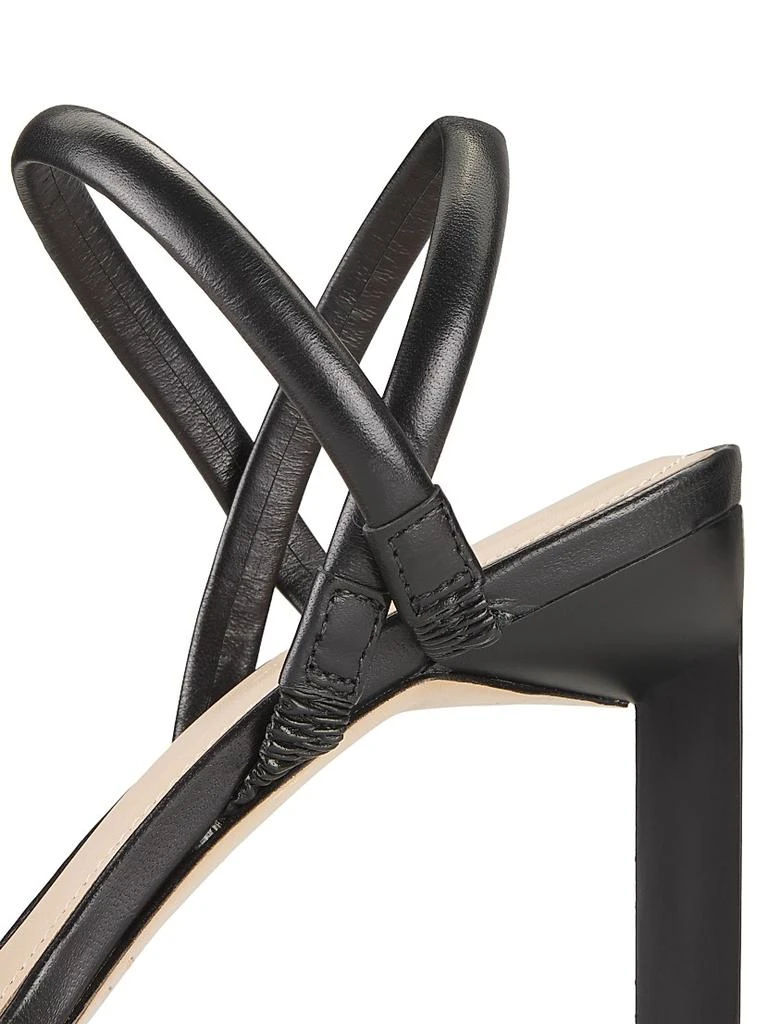 Saks Fifth Avenue COLLECTION Strappy Leather Heels 6