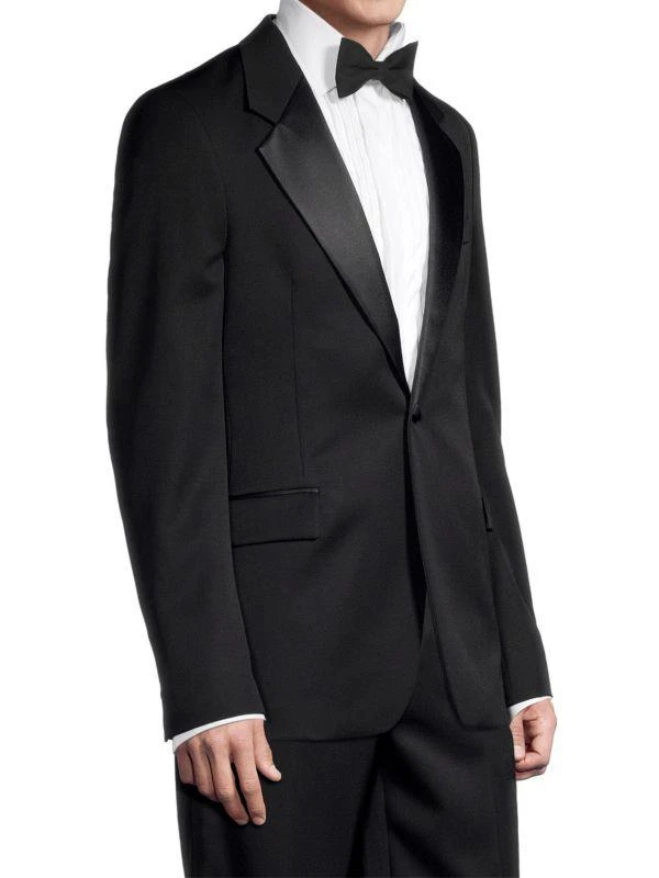 BLK DNM Notch Lapel Virgin Wool Blazer 3