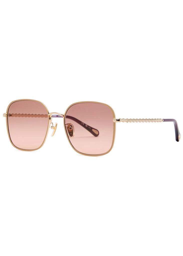 Chloé Oversized square-frame sunglasses 1
