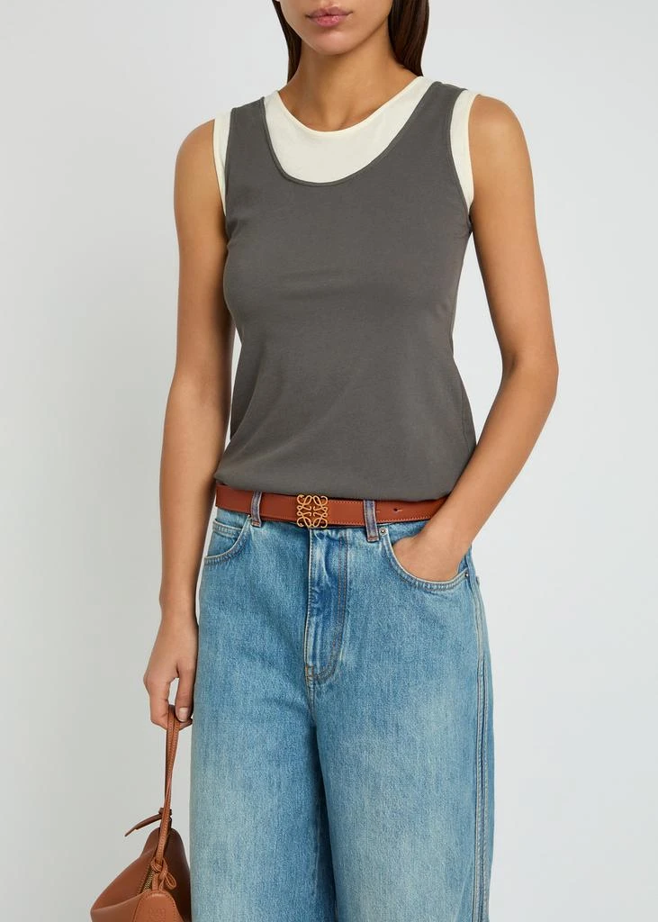 Loewe Anagram leather belt 3