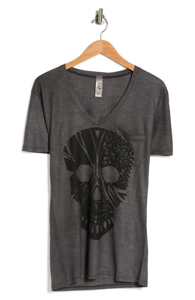 GO COUTURE Deep V-Neck Boyfriend Tee 3