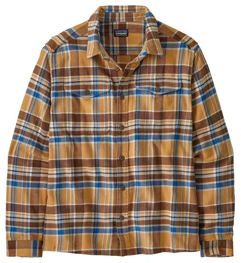 Patagonia Patagonia Men's Long-Sleeved Lightweight Fjord Flannel Shirt 4
