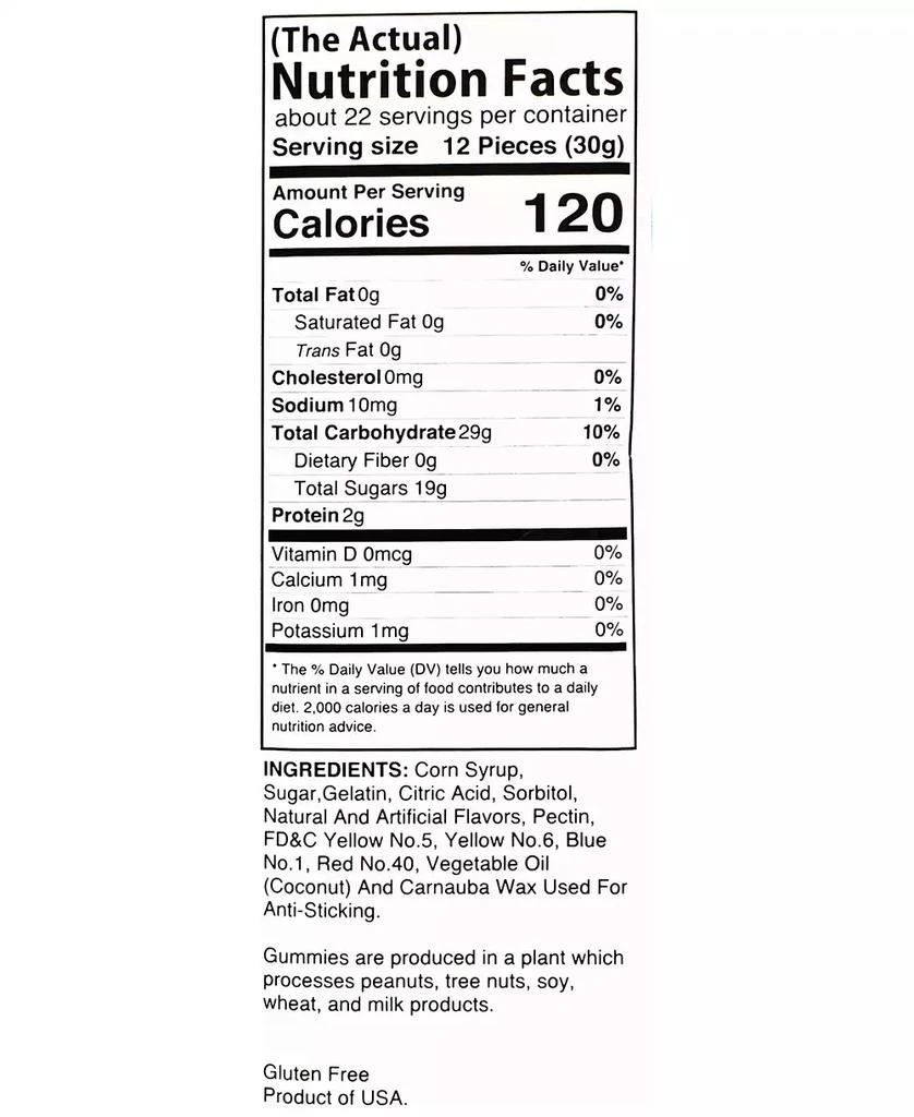 IT'SUGAR Gummy Bears Cereal Gift Box, 24 oz 4