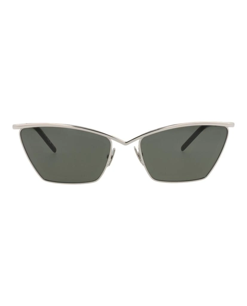 Yves Saint Laurent Cat Eye-Frame Metal Sunglasses