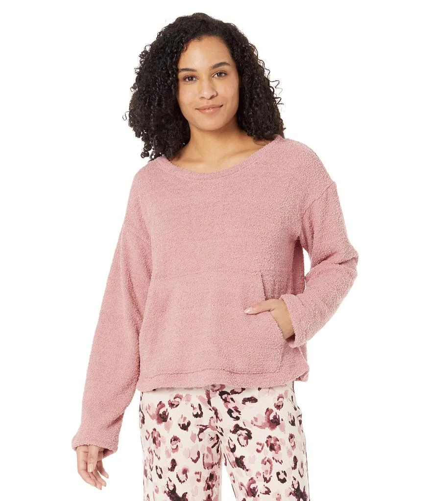 Hue Animal Fluffy Chenille Pajama Set 2
