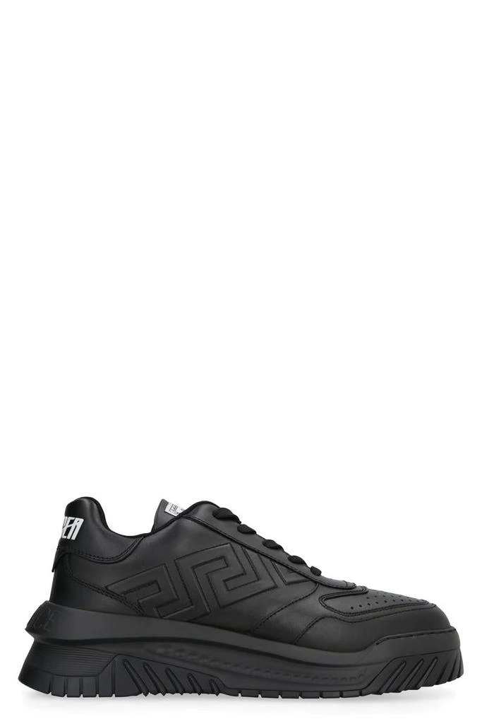 Versace Versace Odissea Leather Low-Top Sneakers 1