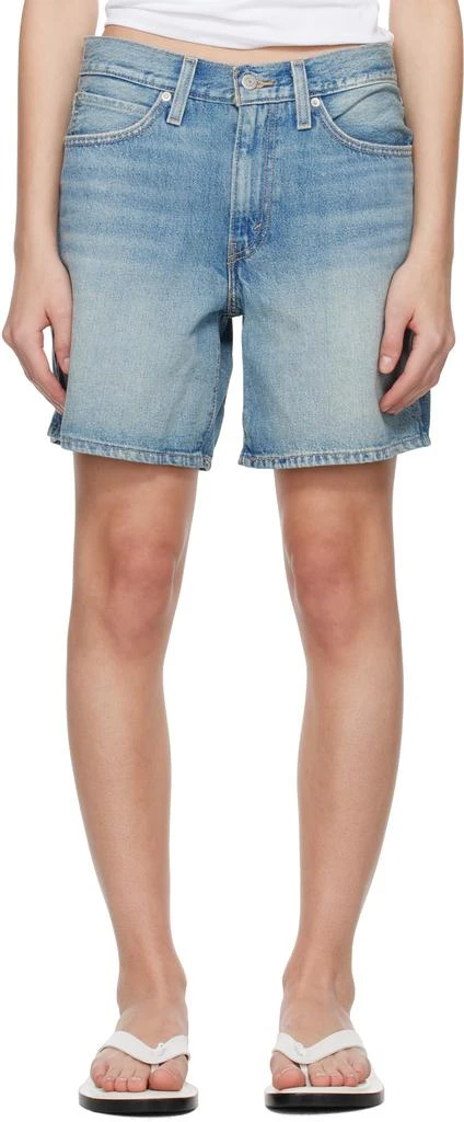 Levi's Blue 94 Baggy Denim Shorts 1