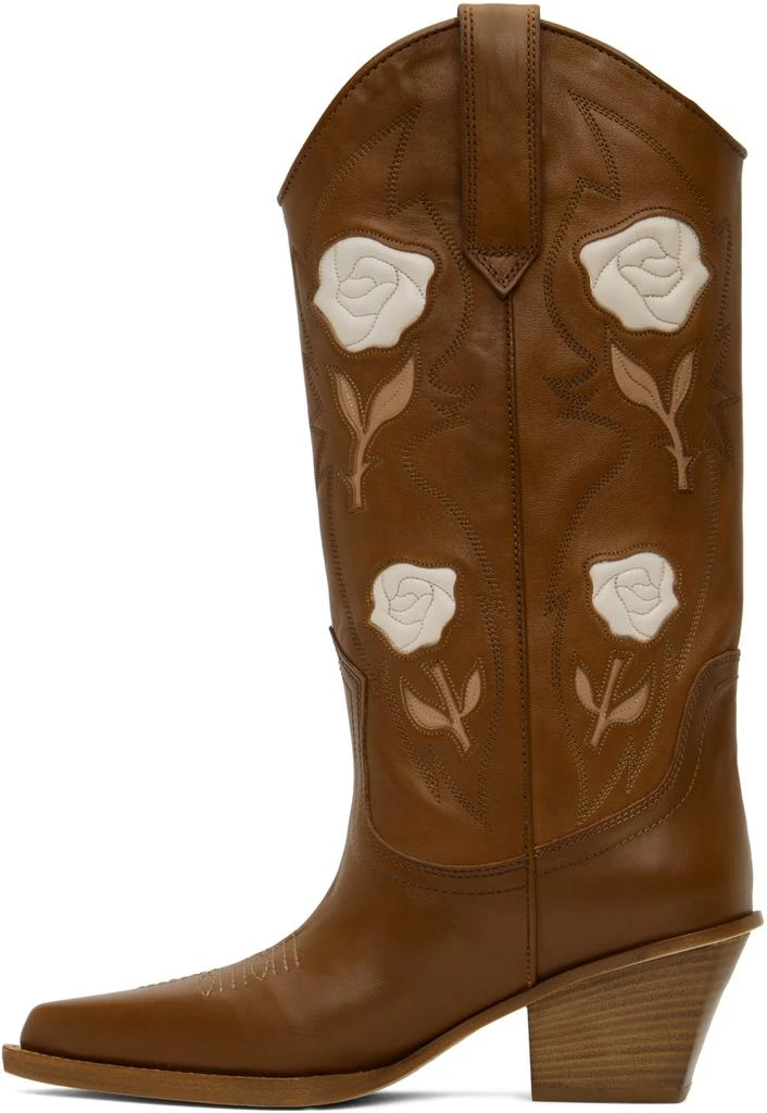Paris Texas Brown Rosalia Boots 3