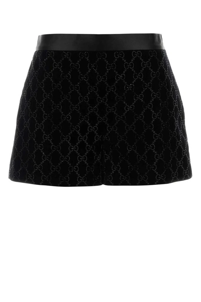 Gucci Gucci Monogrammed Embellished Skort 1