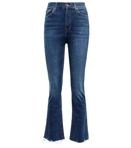 7 For All Mankind Slim Kick high-rise jeans 1