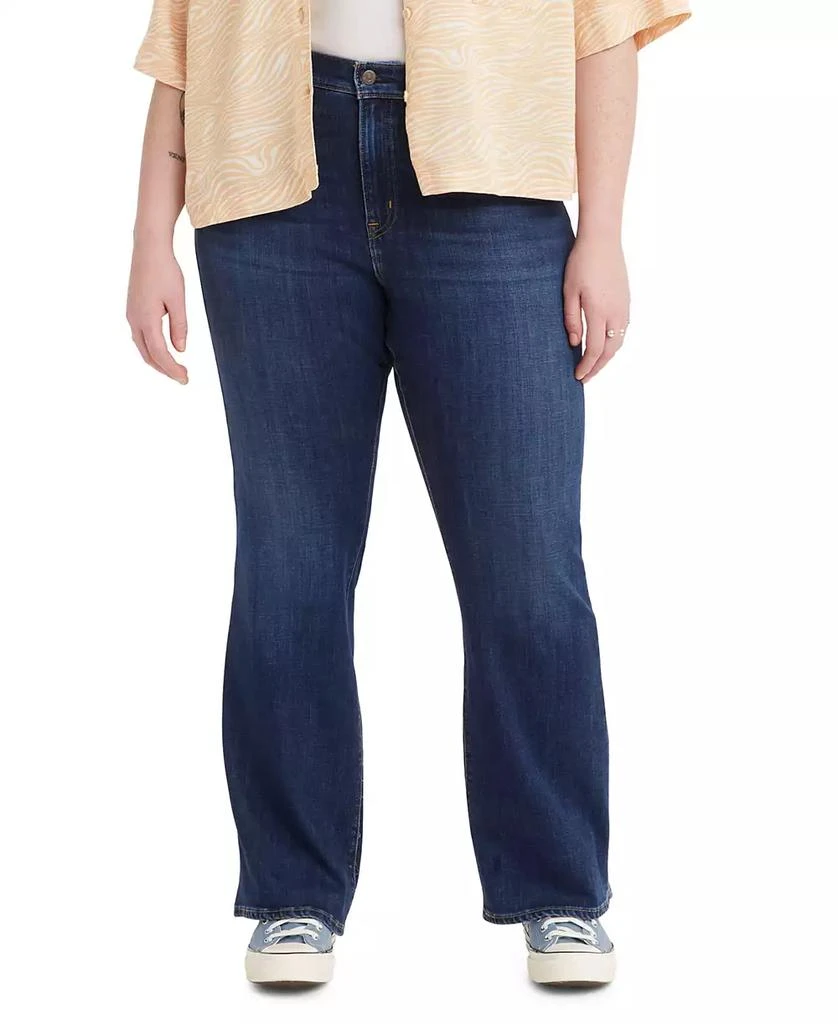Levi's Plus Size 726 High-Rise Flare-Leg Jeans 1