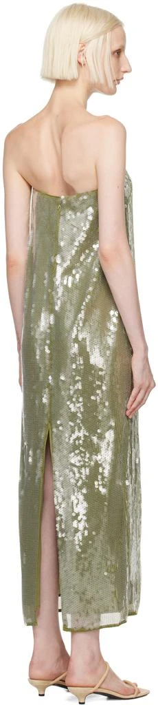 Staud Green Casey Maxi Dress 3