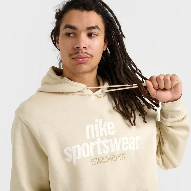 NIKE Men's Nike Sportswear Club Fleece Retro Pullover Hoodie 5