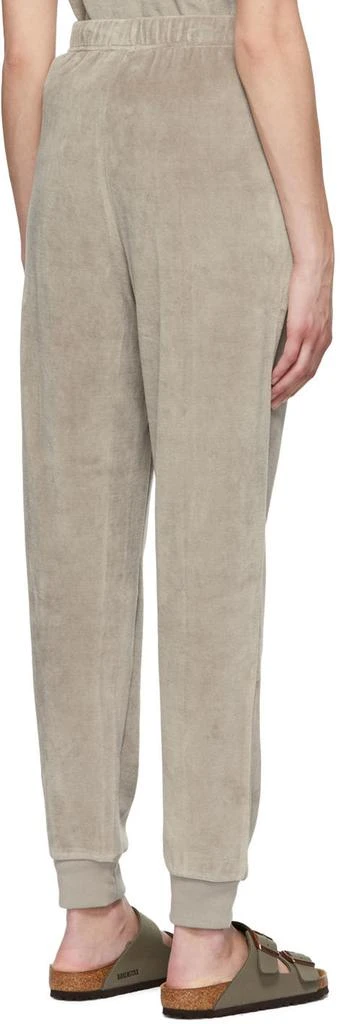 Essentials Taupe Cotton Lounge Pants 3