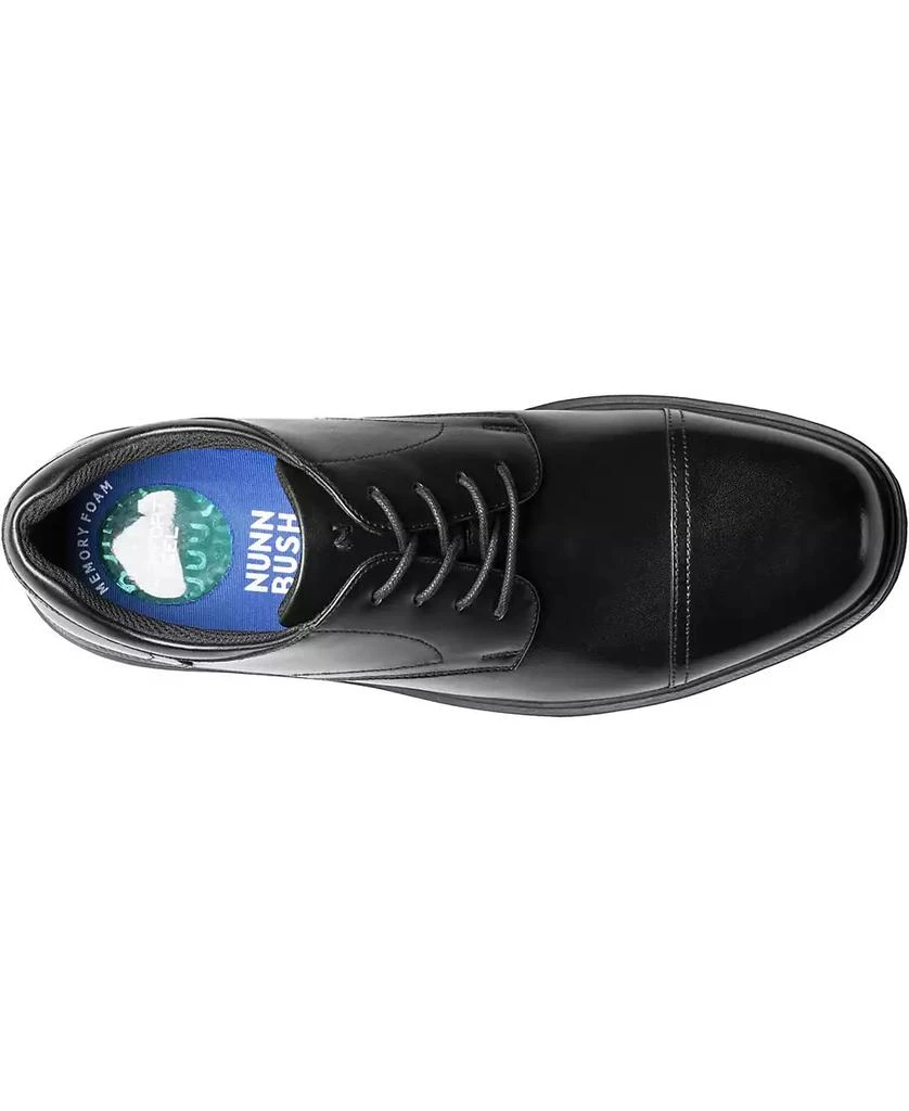 Nunn Bush Men's Kore Pro Cap Toe Oxford with Slip Resistant Comfort Technology 4