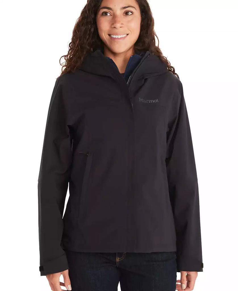Marmot Women
s PreCip Eco Pro Hooded Collar Jacket