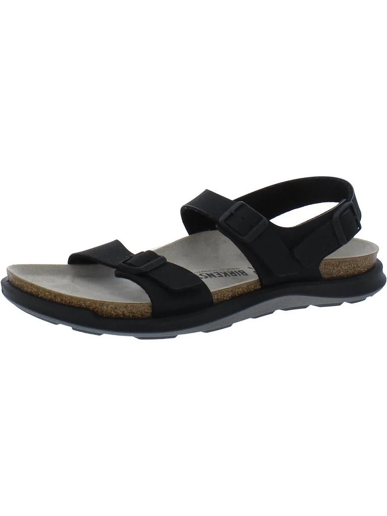 Birkenstock Womens Leather Footbed Strappy Sandals 1
