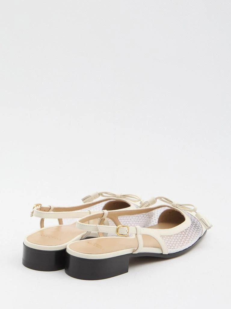 Valentino Valentino Valet Du Roi Slingback Flat Shoes 3