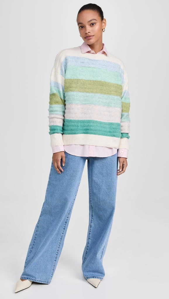 Little Lies Stripe Tonal Sweater 4