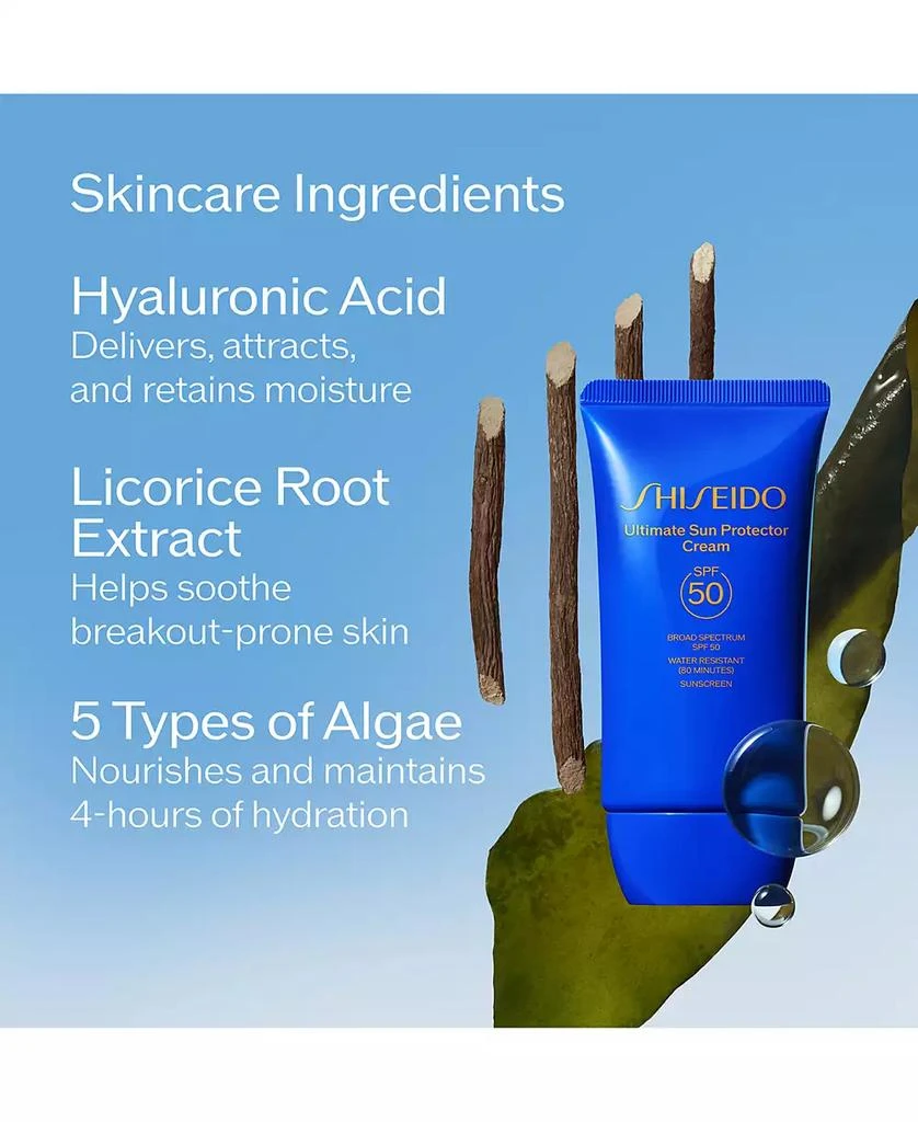Shiseido Ultimate Sun Protector Cream SPF 50 4