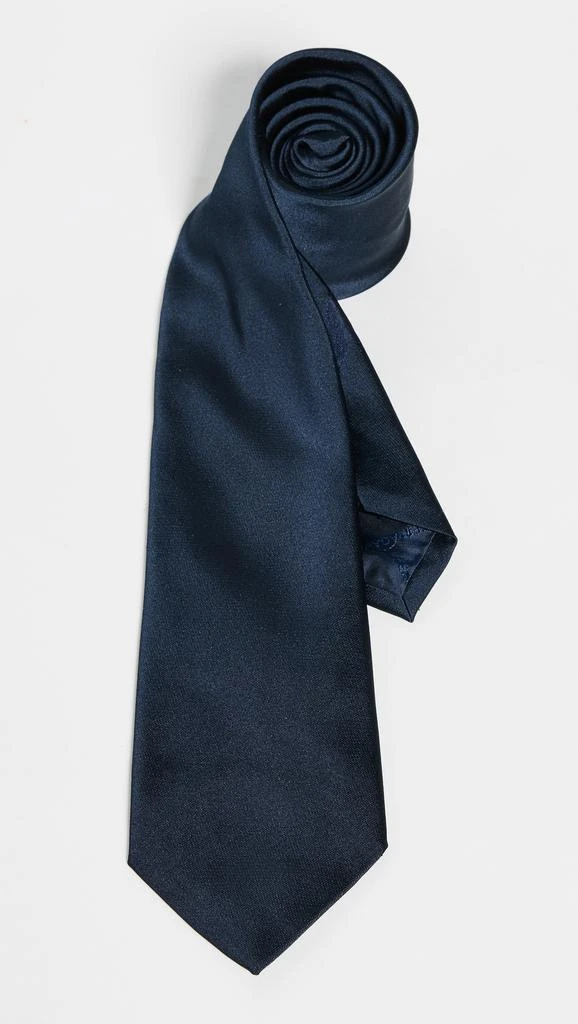 Salvatore Ferragamo Solid Silk Tie 1