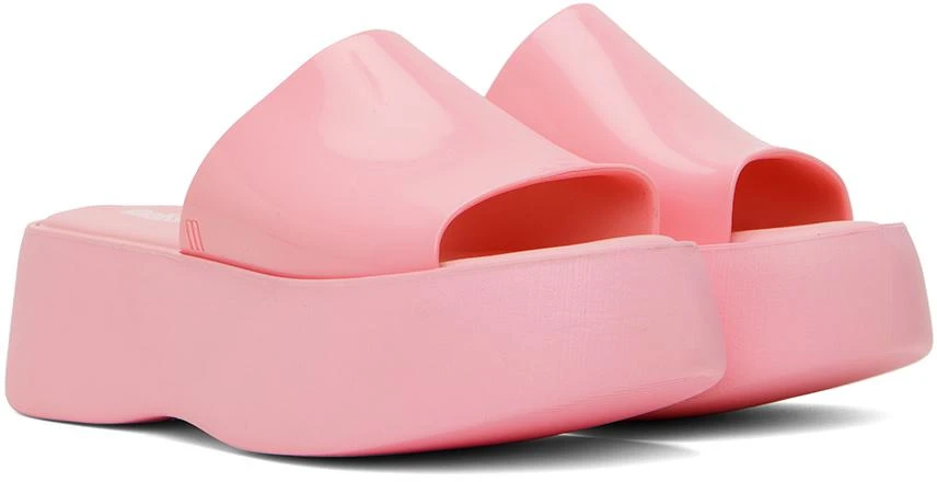 Melissa Pink Becky Platform Slides 4