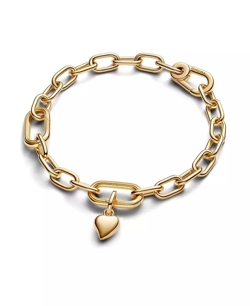 PANDORA 14K Gold Plated Heart Mini Dangle Charms 3