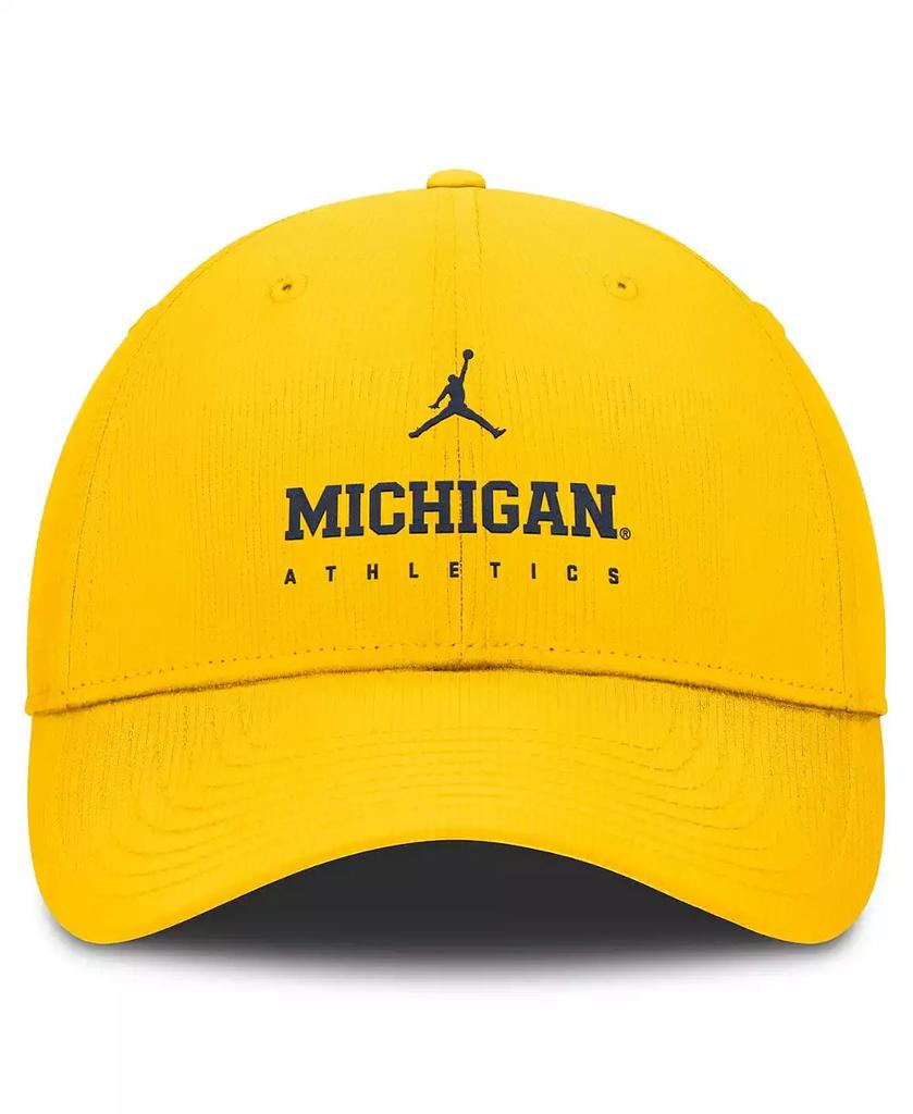 Jordan Men's Maize Michigan Wolverines Club Performance Adjustable Hat