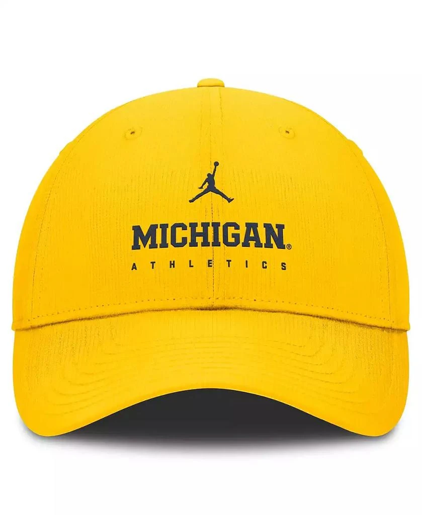 Jordan Men's Maize Michigan Wolverines Club Performance Adjustable Hat 2