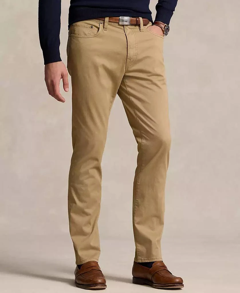Ralph Lauren Men's Varick Slim Straight Stretch Sateen Pants 1