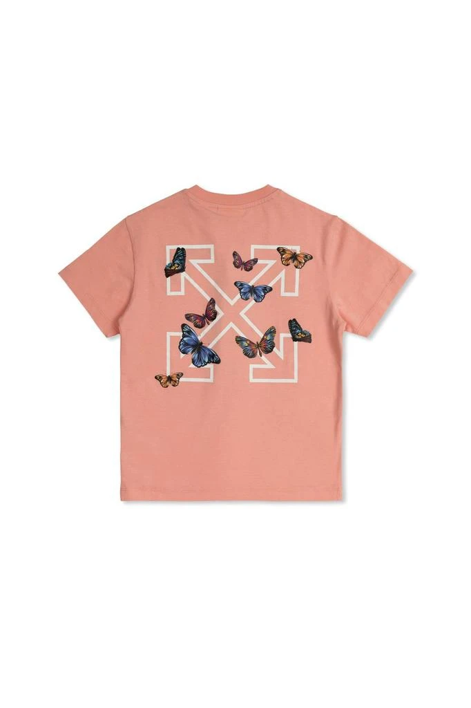 Off-White Off-White Kids Butterfly Arrow Crewneck T-Shirt 2
