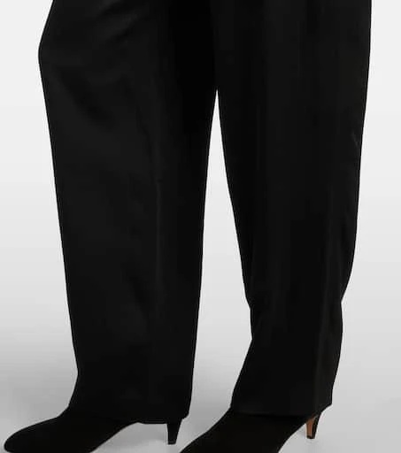 Isabel Marant Kendry satin wide-leg pants 5
