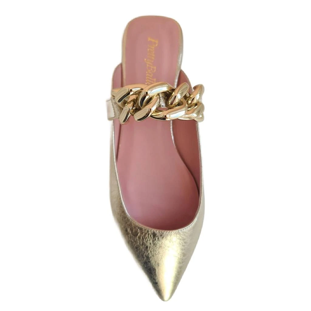 PRETTY BALLERINAS Women's Yvette Sandal In Gold 3